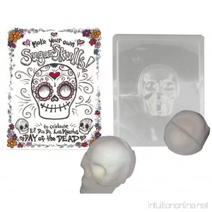 Make your Own Sugar Skull- Mold Makes Decorative Skull for Day of the Dead - B00NC6URV6
